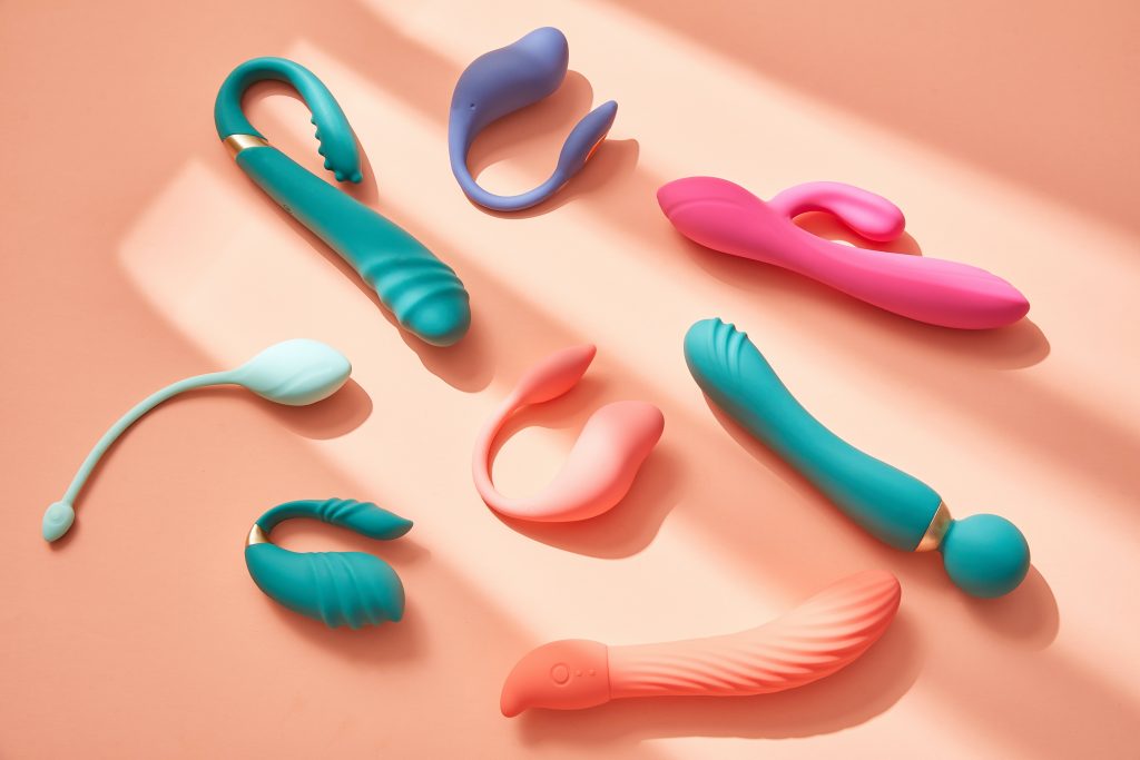 colorful sex toys